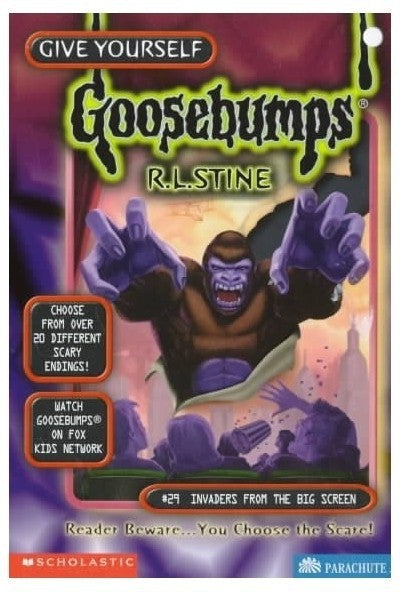 Give Yourself Goosebumps #29 Invaders From Big Screen