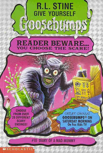 Give Yourself Goosebumps #10 Diary of a Mad Mummy