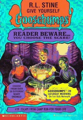 Give Yourself Goosebumps #19 Escape From the Camp Run-For-Your-Life