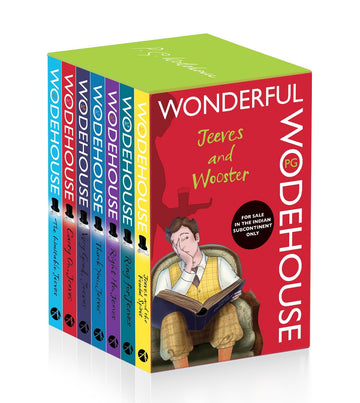 WONDERFUL WODEHOUSE: JEEVES AND WOOSTER 7 BOOKS BOXSET: The Inimitable Jeeves, Carry On, Jeeves, Thank you, Jeeves and more! | A Timeless Classic | Perfect Gift for Comedy Lovers!
