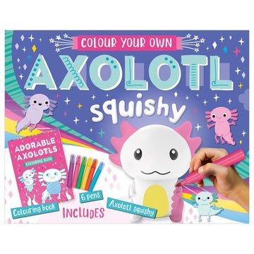 Colour Your Own Axolotl Squishy