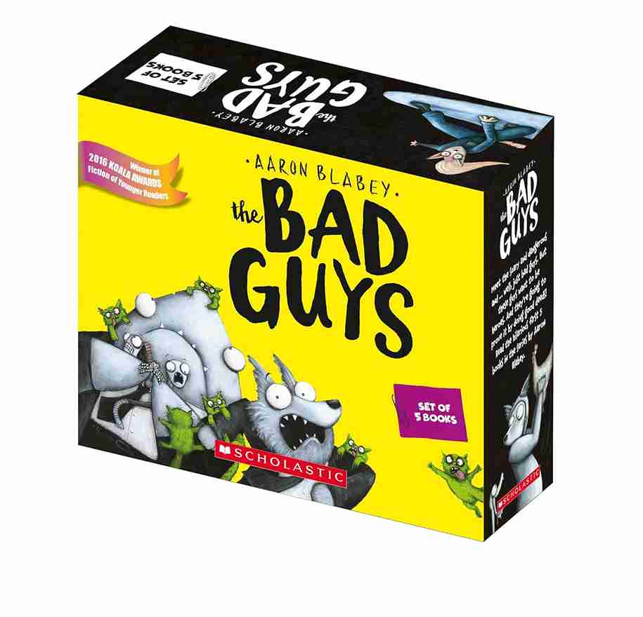 The Bad Guys Box Set (Set of 05 Books) Blabey, Aaron
