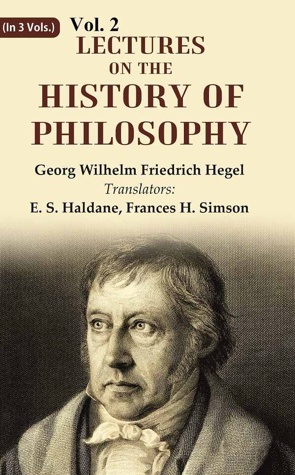 Lectures on the history of philosophy