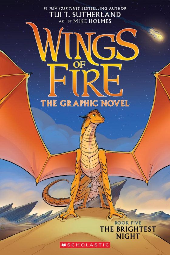 Wings of Fire Graphic Novel #05: The Brightest Night (Graphix)