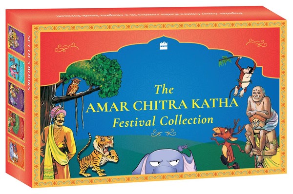 Amar Chitra Katha Festival Collection – Tin box containing 5 books