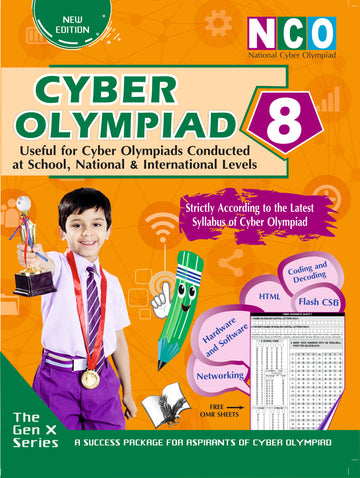 National Cyber Olympiad - Class 8 (With OMR Sheets)
