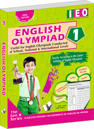 International English Olympiad - Class 1 (With OMR Sheets)