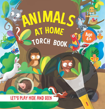Booktopus Torch Discovery Book – Jungle Animals Hidden Picture Book with Torch – Learning Activity Books for Kids 4+ Years