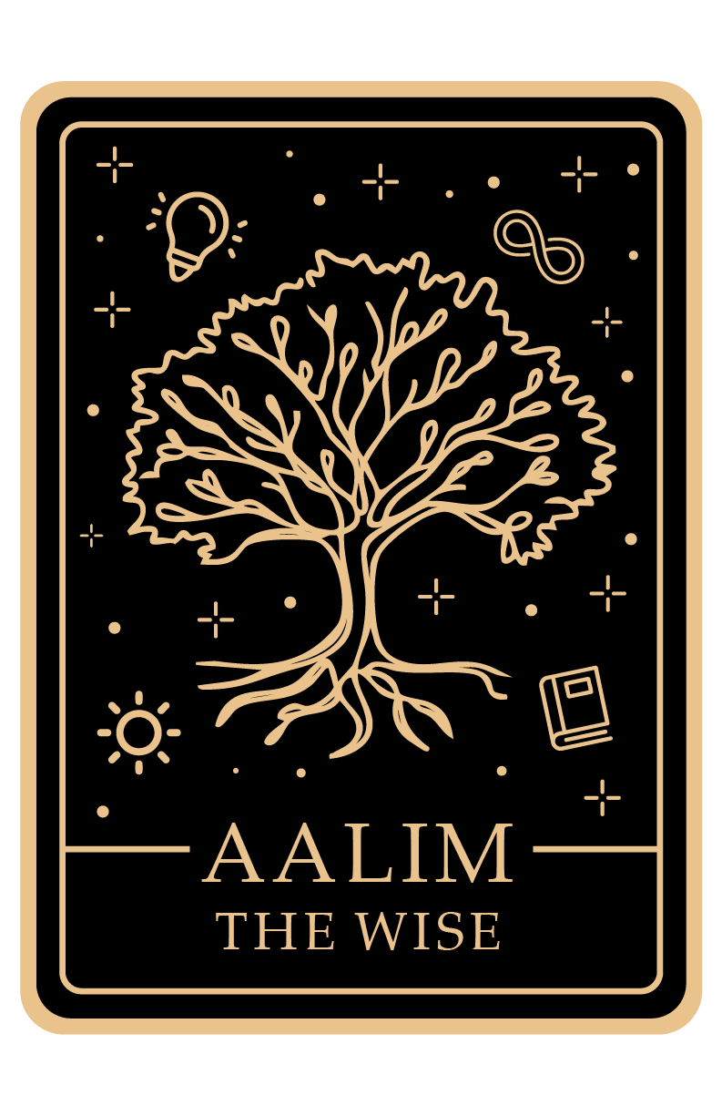 Urdu Tarot Brooch Enamel Pins