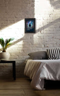 Quotes Wall Posters with Frame for Home and Office of Allama Iqbal : Tu Shaaheen Hai