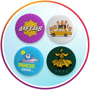 badges