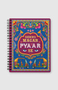 Dekho Magar Pyaar Se Spiral Notepad – Urdu Truck Art Shayari Notepad