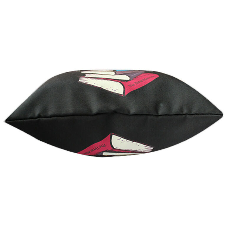 Bibliophile Black Tote Bag (Both side printing)