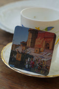 Ghat In Banaras by Hiroshi Yoshida Fridge Magnet