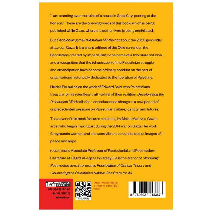 Decolonising the Palestinian Mind