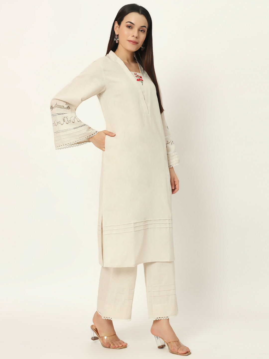 SHIKWA CO-ORD SET – BEIGE