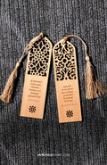 Wooden Bookmarks With Urdu Shayari & Naqqashi Set