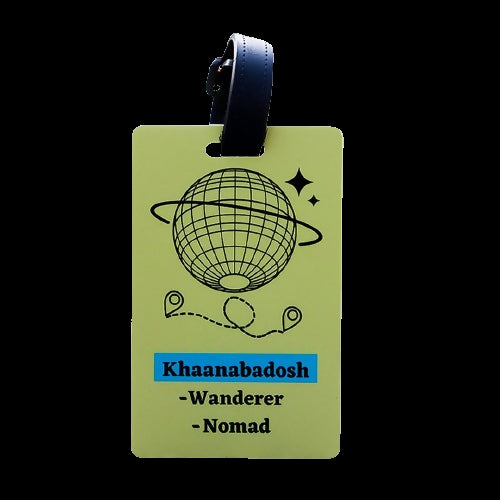 Khanabadosh Luggage Tag (Set Of 2)