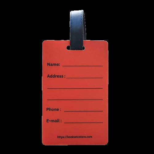 Book Lover Luggage Tag (Set Of 2)