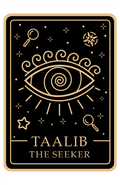 Urdu Tarot Brooch Enamel Pins