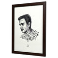 Firaq Gorakhpuri Art Print A4 Size (Framed)