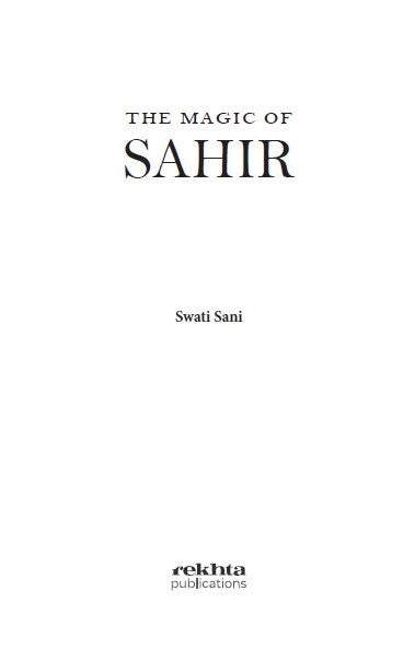 The Magic Of Sahir