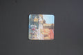 Ghat In Banaras by Hiroshi Yoshida Fridge Magnet
