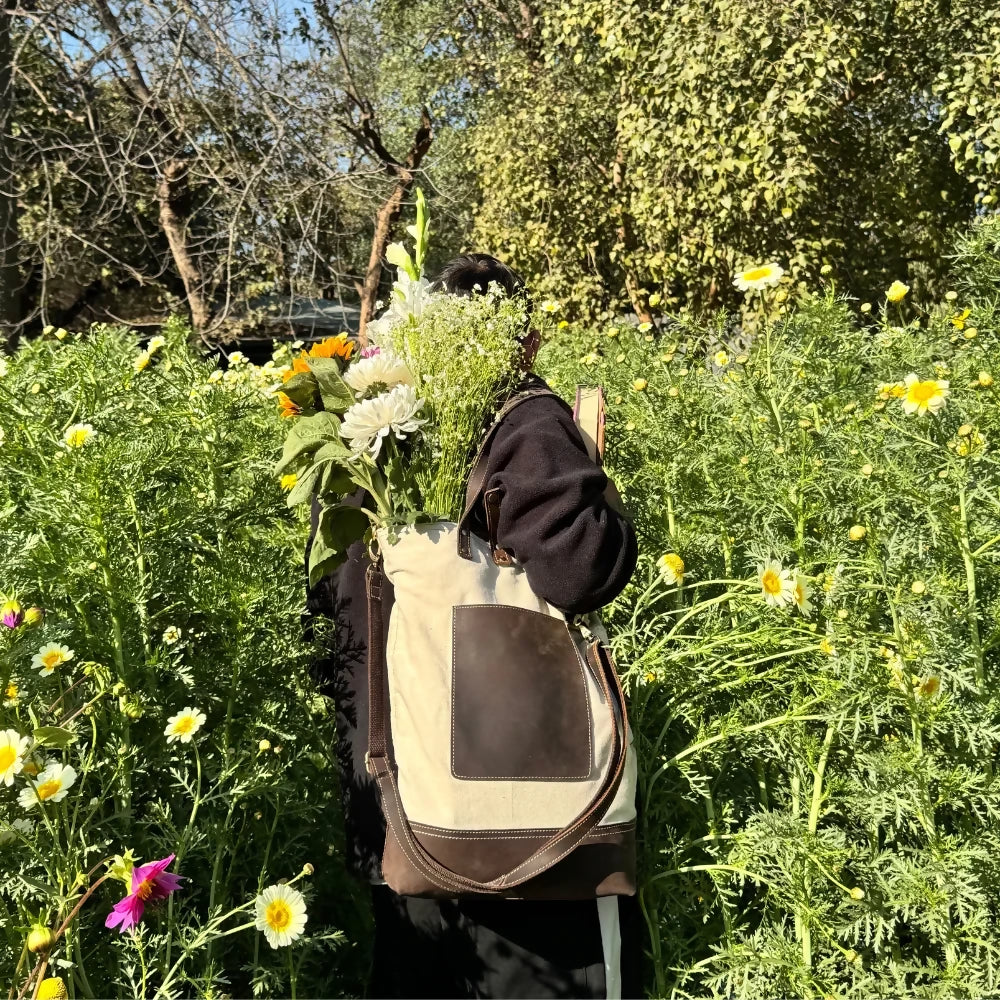 Tote Bag with Zip
