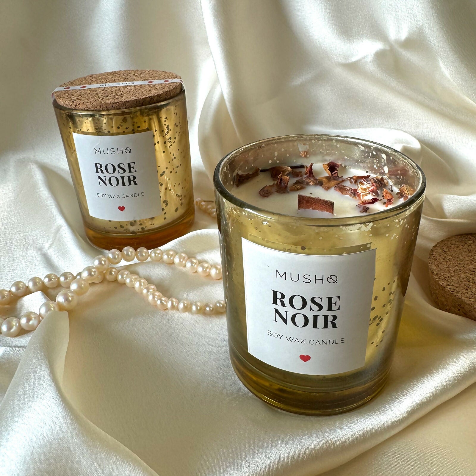 Rose Noir Jar Candle