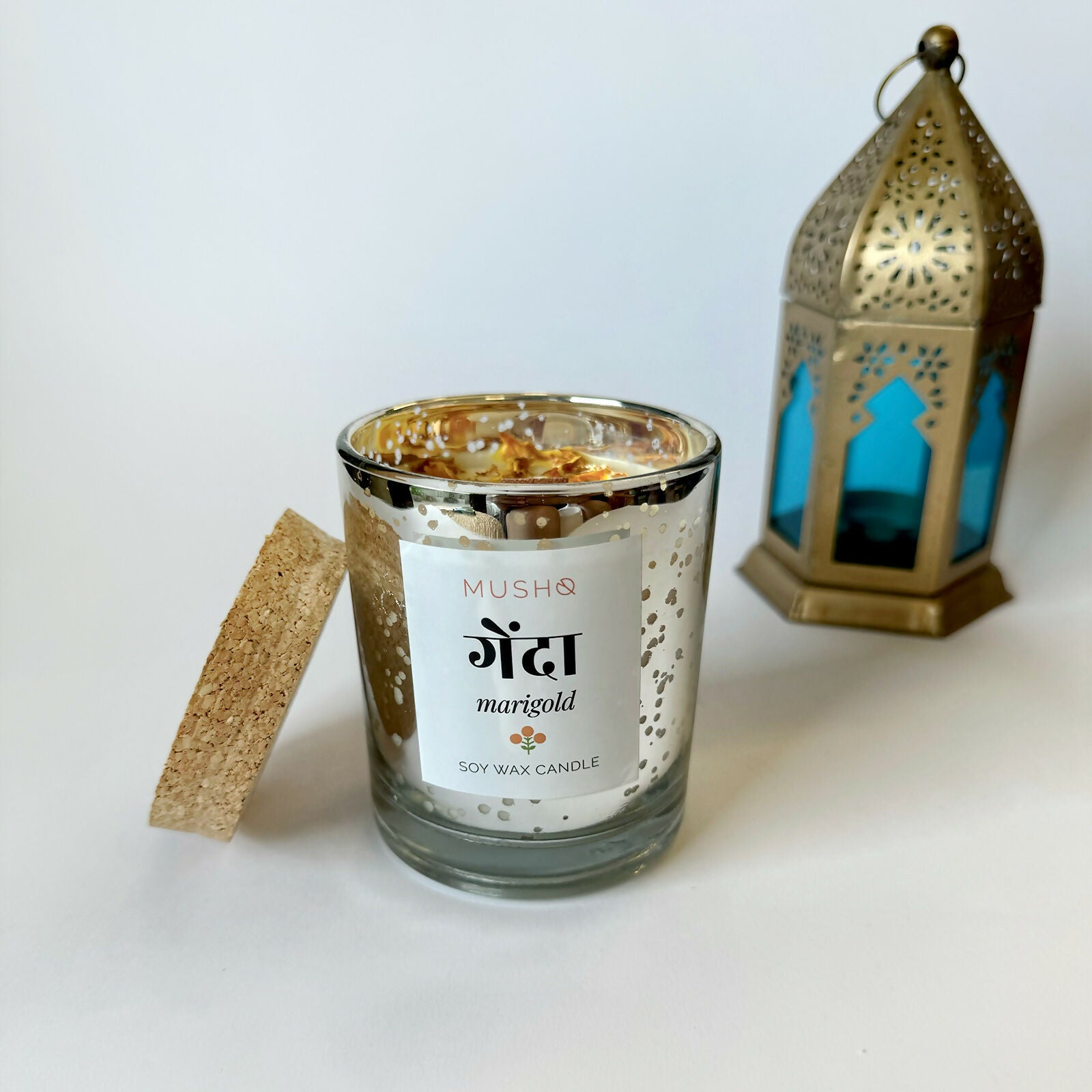 Genda (Marigold) Jar Candle