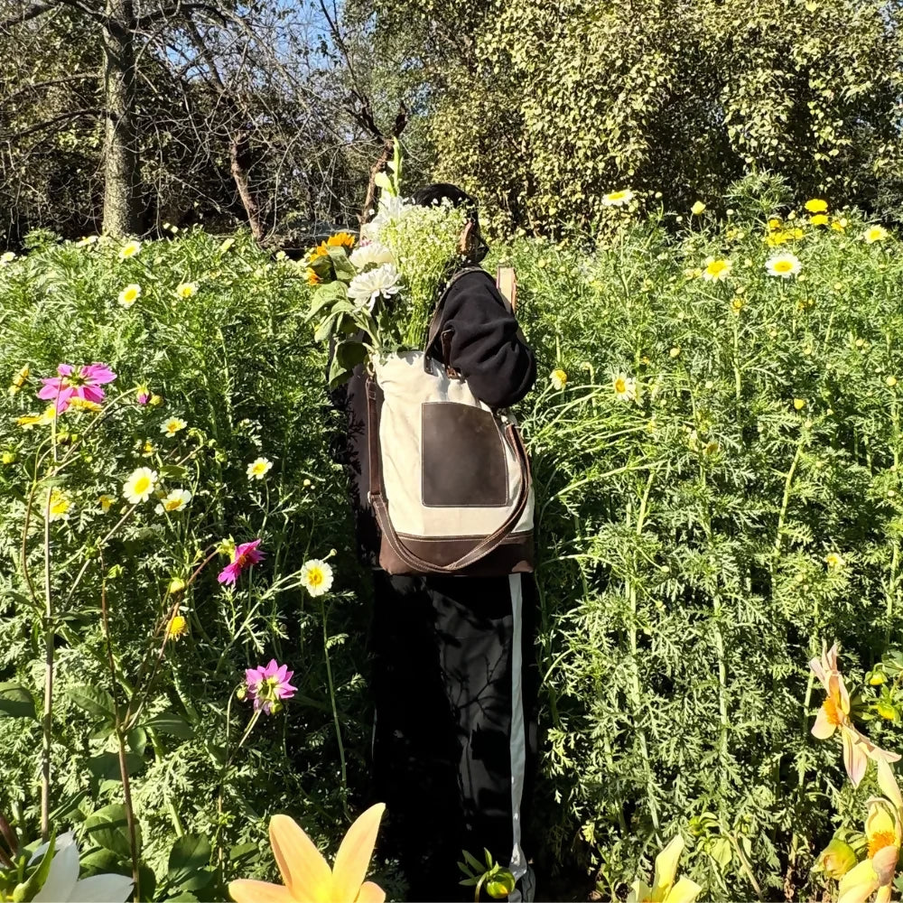 Tote Bag with Zip