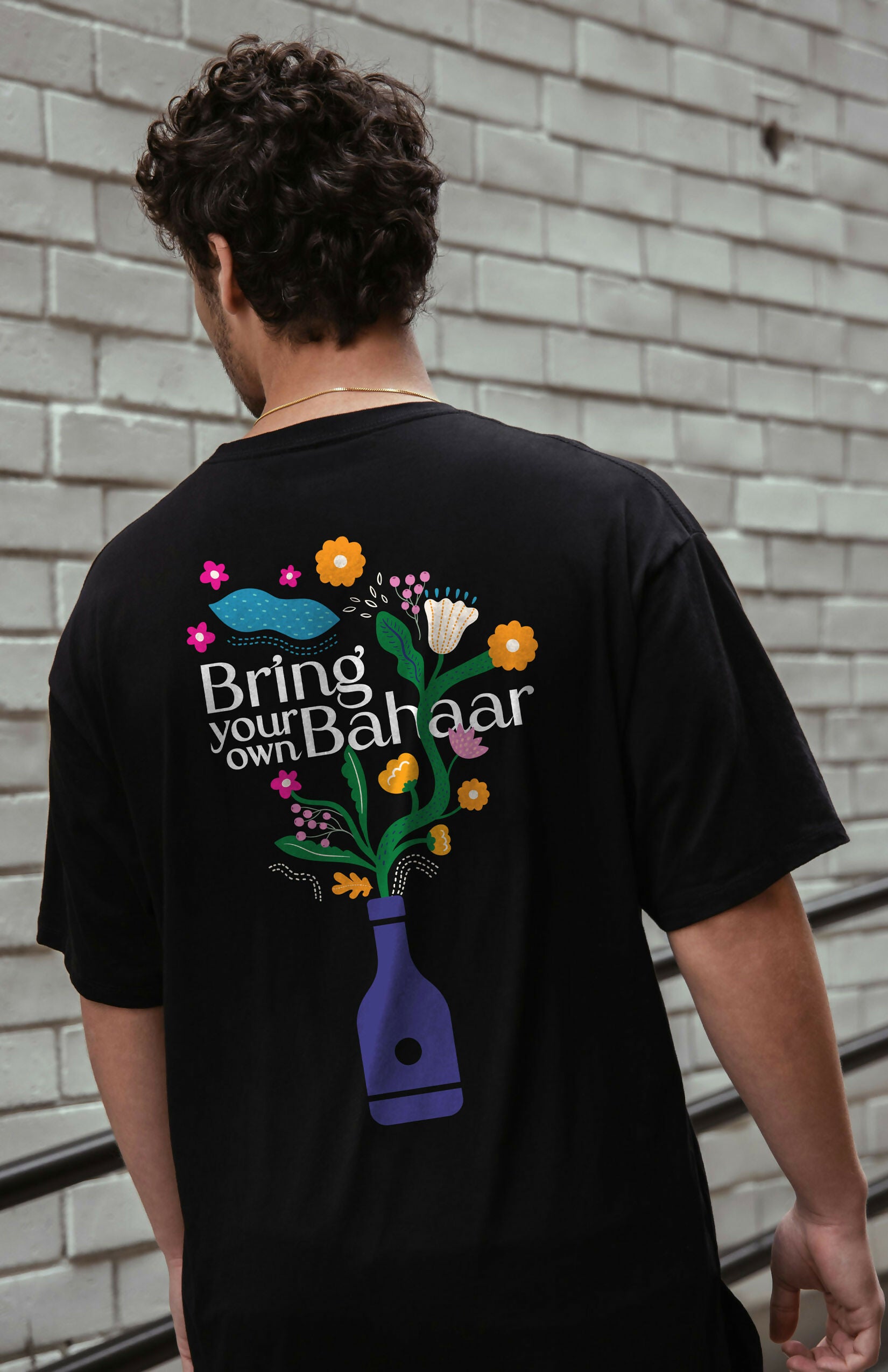 Bring Your Own Bahar Unisex Oversized T-Shirts