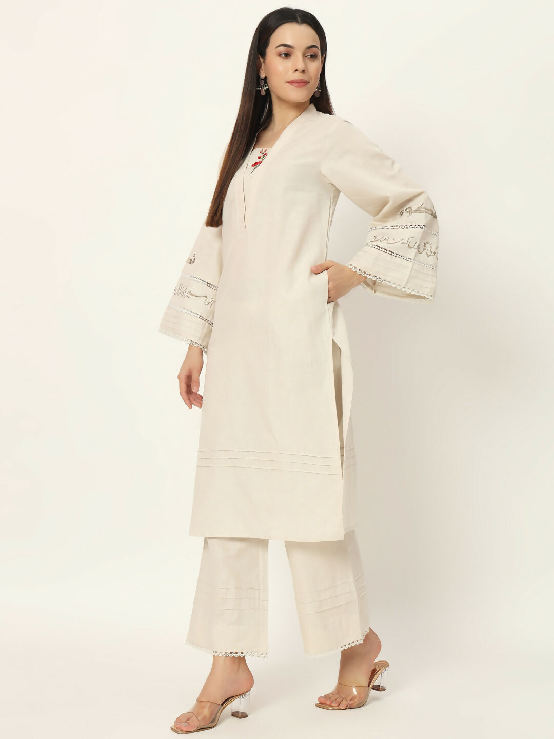 SHIKWA CO-ORD SET – BEIGE