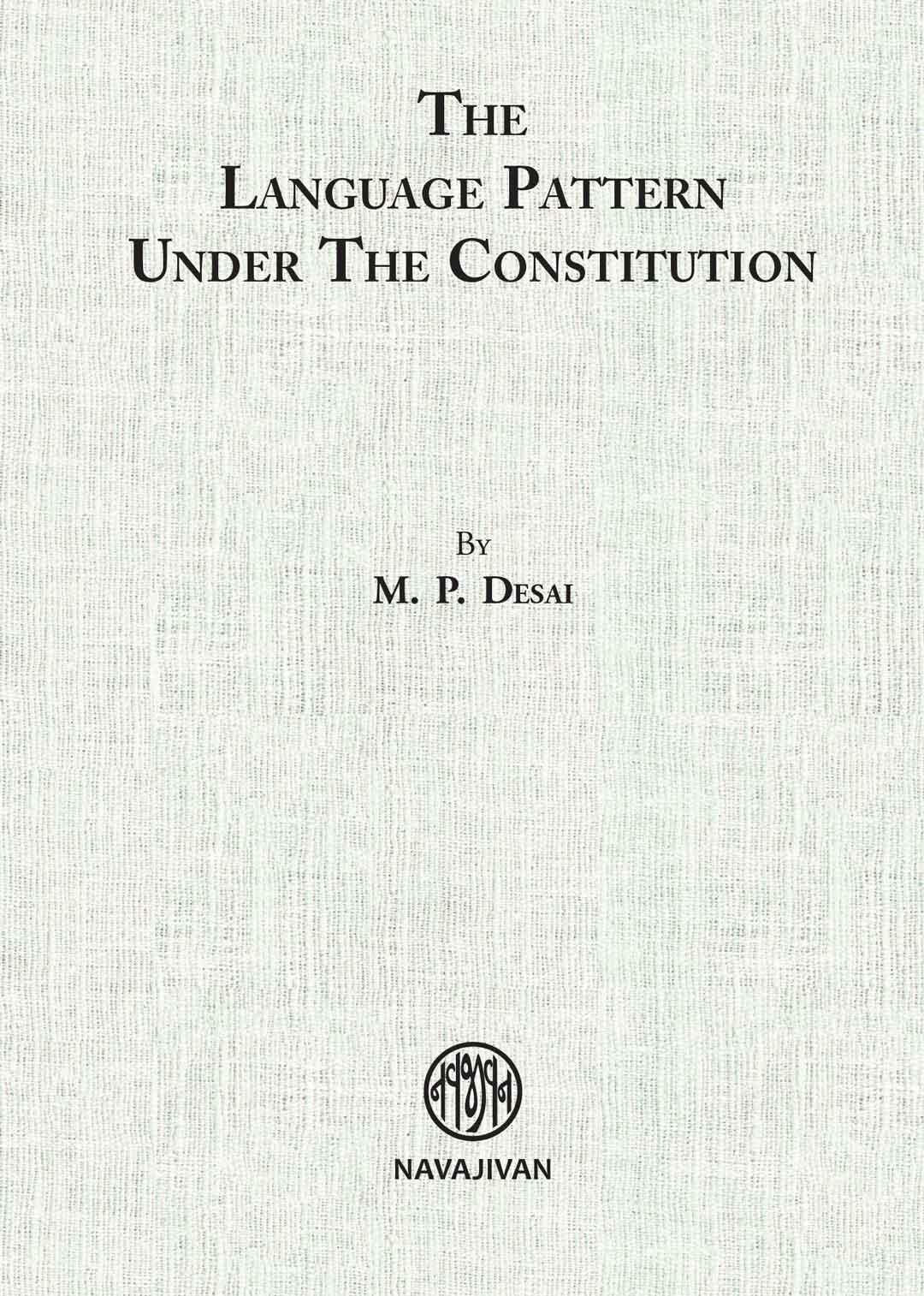 The Language Pattern Under The Constitution-POD