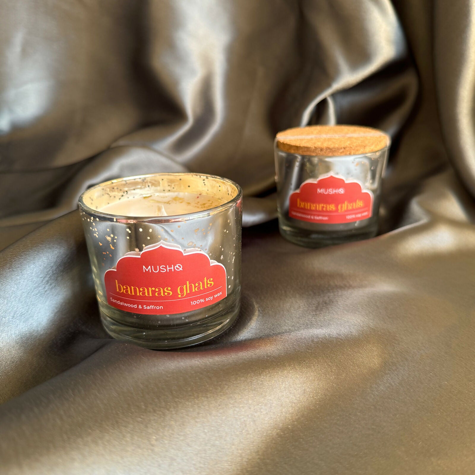 Banaras Ghats Jar Candle