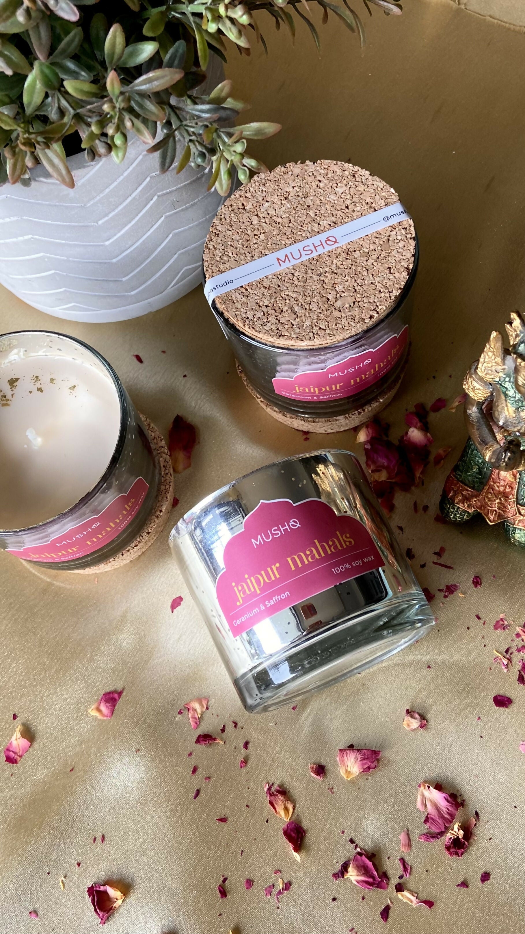 Jaipur Mahals Jar Candle