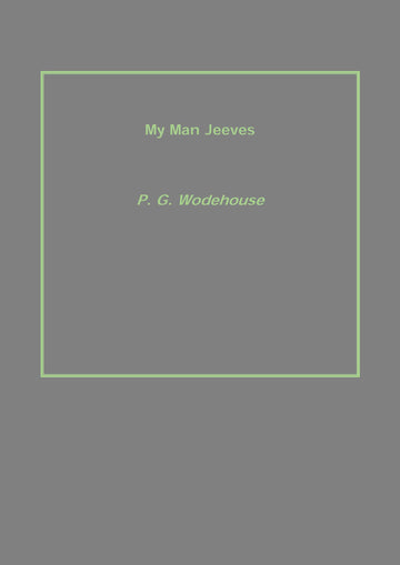 My Man Jeeves