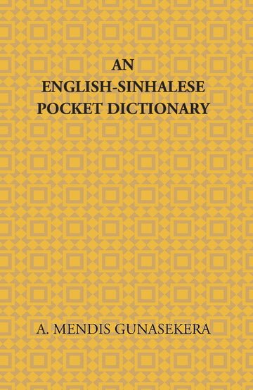An English-Sinhalese Pocket Dictionary