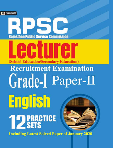 Rajasthan Pradhyapak (School Shiksha) Paper II 14 practice sets English