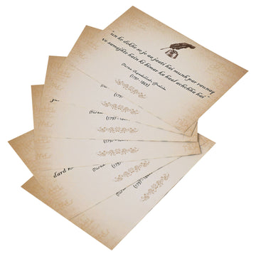 Books etc Classic GhalibPostcard Set - 9.5 Cms X 13.5 Cms (Pack Of 6)