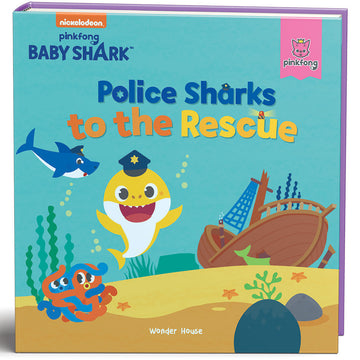 Pinkfong Baby Shark - Police Sharks To The Rescue : Padded Story Books