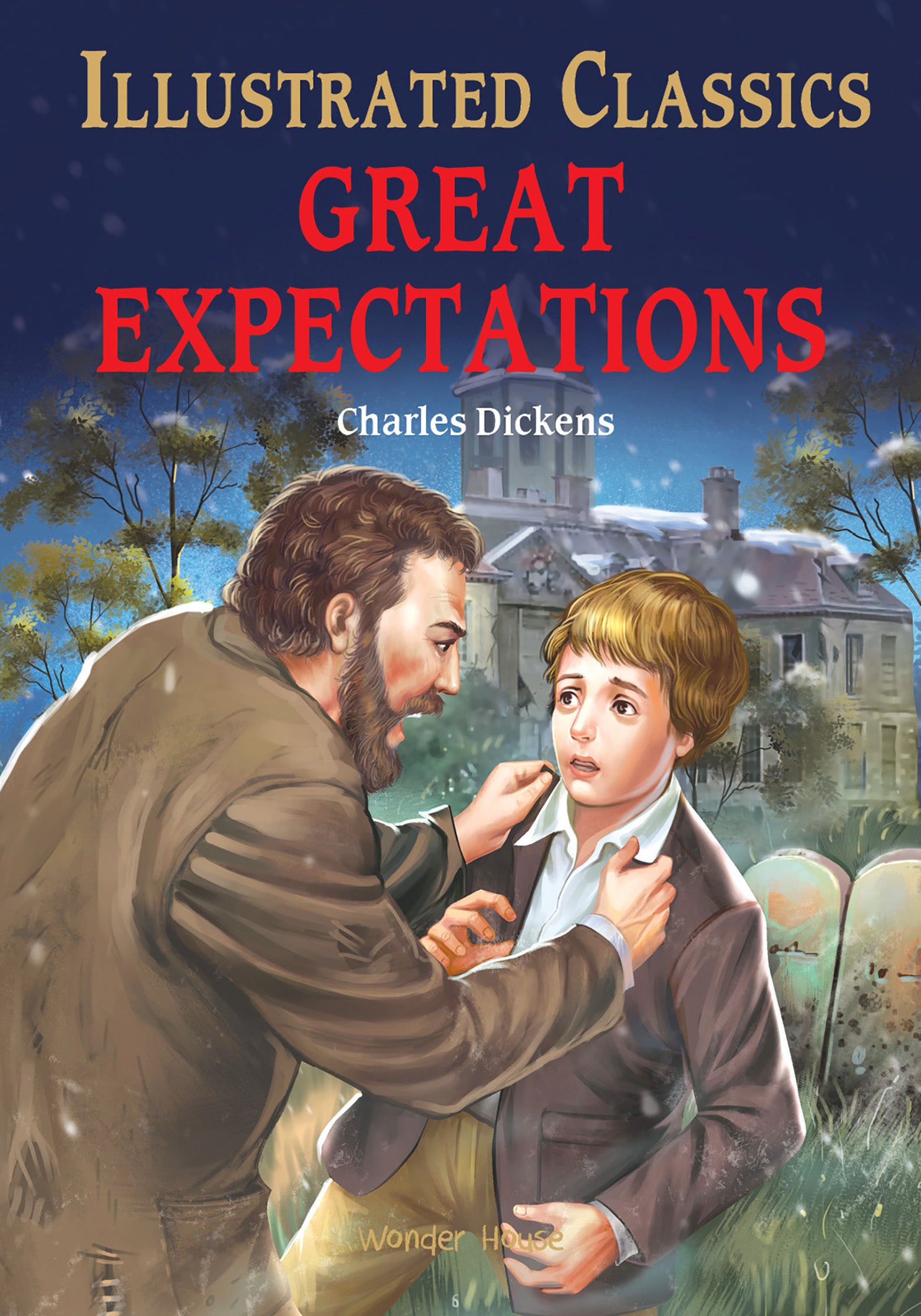 Great Expectations : Illustrated Abridged Children Classic English Novel with Review Questions