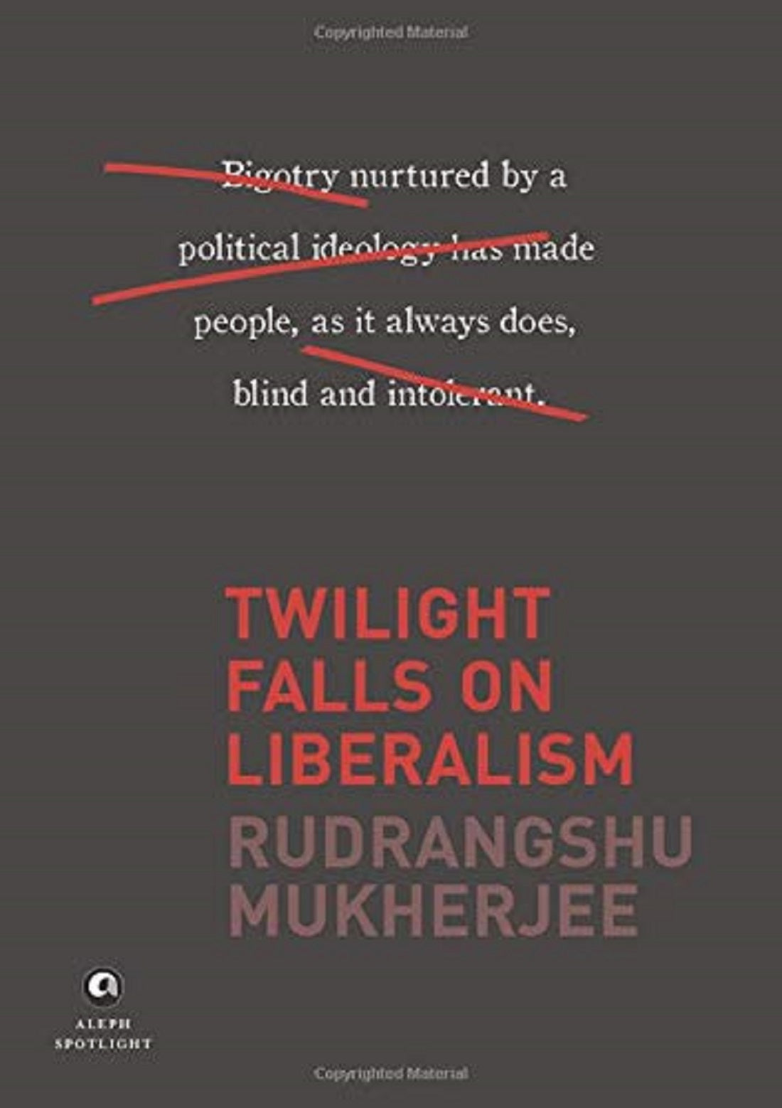 TWILIGHT FALLS ON LIBERALISM