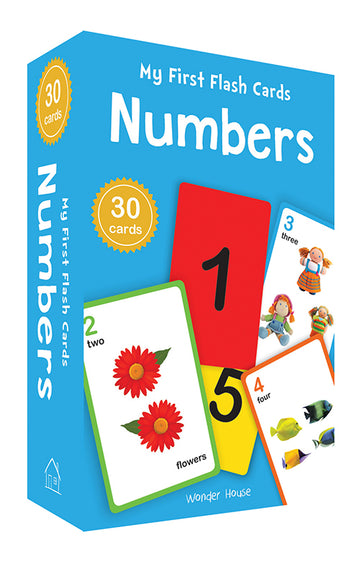My First Flash Cards Numbers : 30 Early Learning Flash Cards For Kids