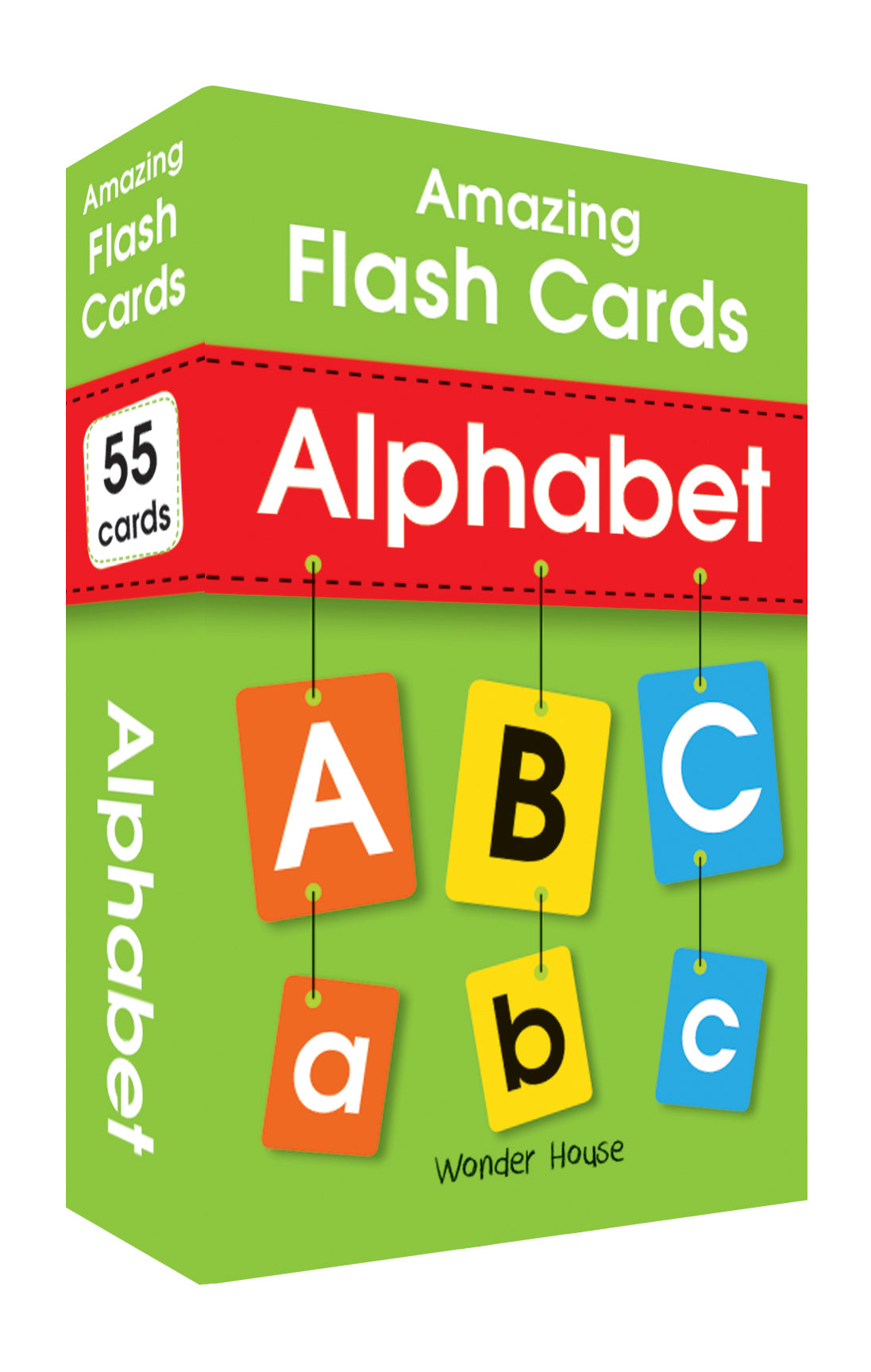 Amazing Flash Cards Alphabet: Early Development of Preschool Toddler (55 Cards)