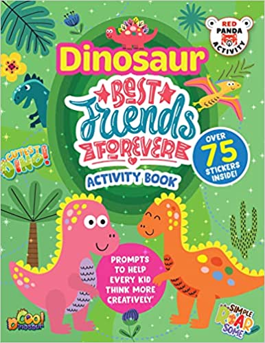 Dinosaur Best Friends Forever Activity Book