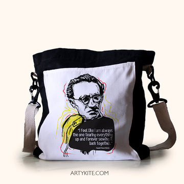 I feel like I am always the one tearing everything up- Manto Jhola/Tote Bag