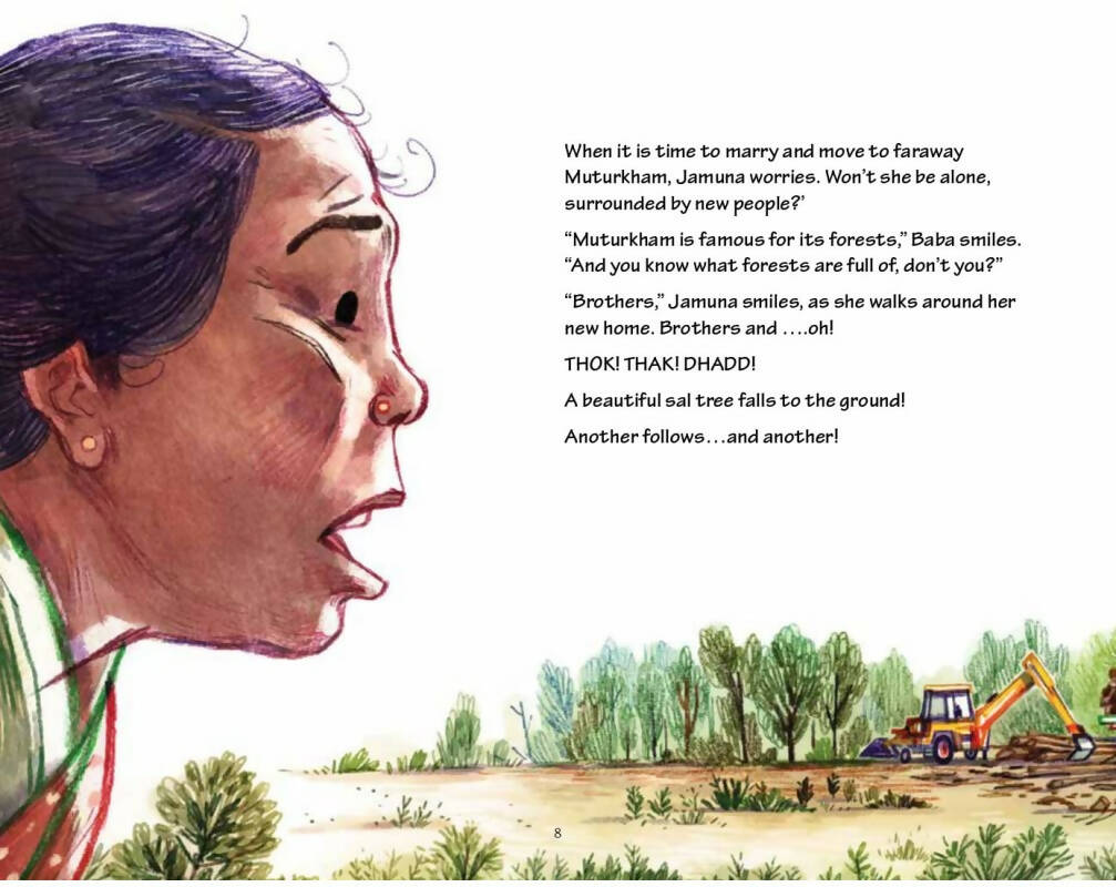 Lady Tarzan! Jamuna Takes A Stand