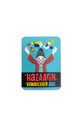 Hazaaron Khwahishein Rubberised Fridge Magnet
