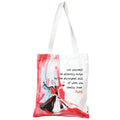 Books etc Canvas Rumi Tote Bag (Red)